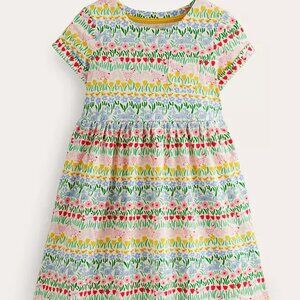 NEW Mini Boden Fun Jersey Dress